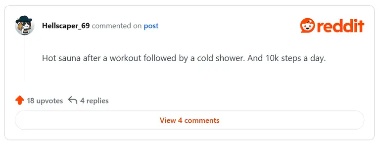 Cold Shower After A Hot Sauna for Post-Workout Recovery