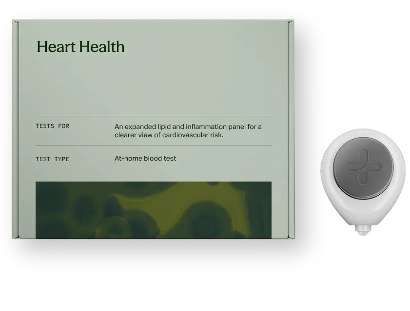 At-Home Heart Health Test Kit at-home collection kit